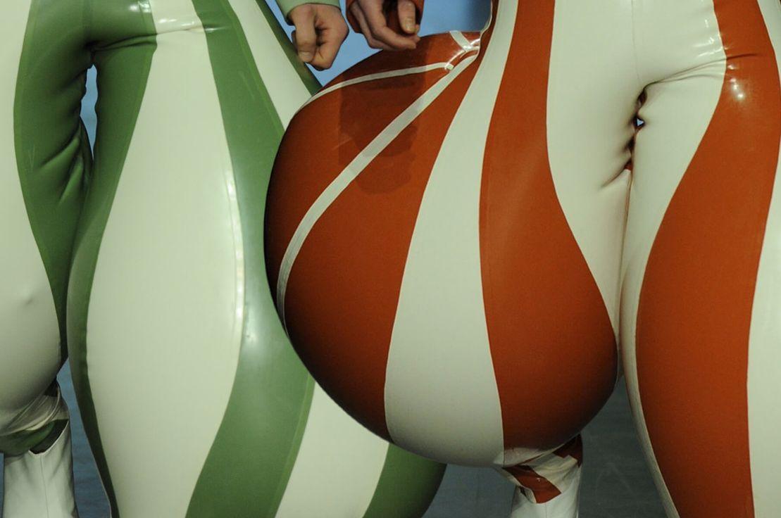 🎈Şişirilebilir pantolonlar, sanal modeller, avokado pembesi