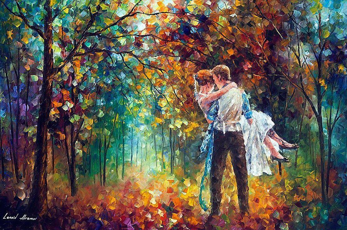 The Moment of Love - Leonid Afremov