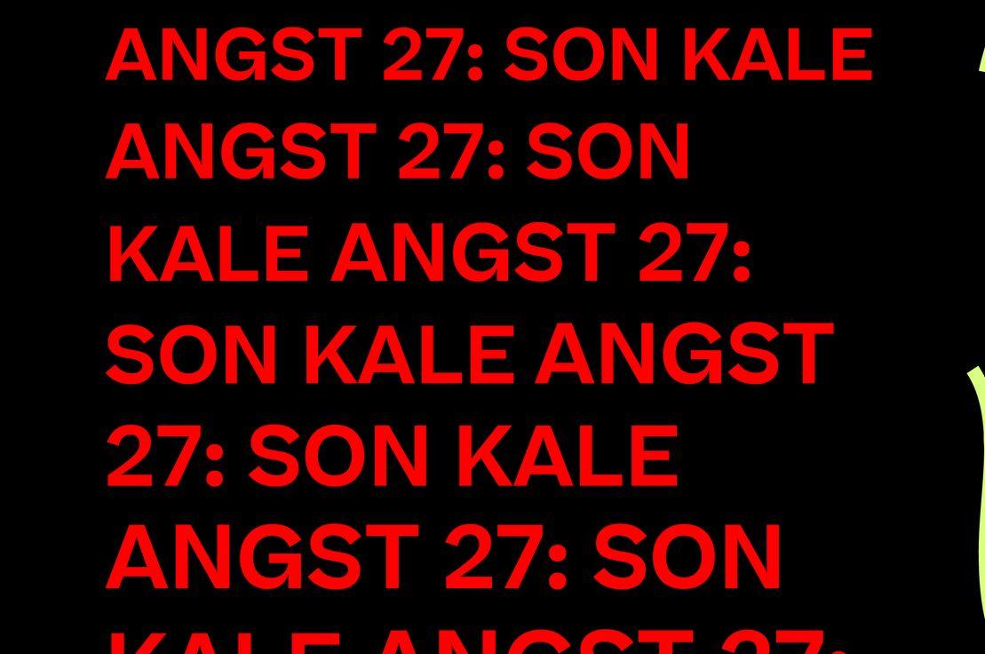 ANGST 27: SON KALE