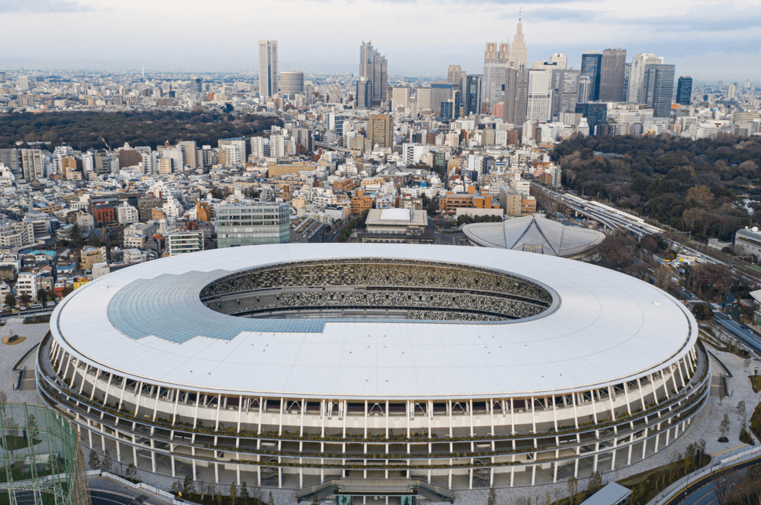 Olympic stadium Tokyo 2020