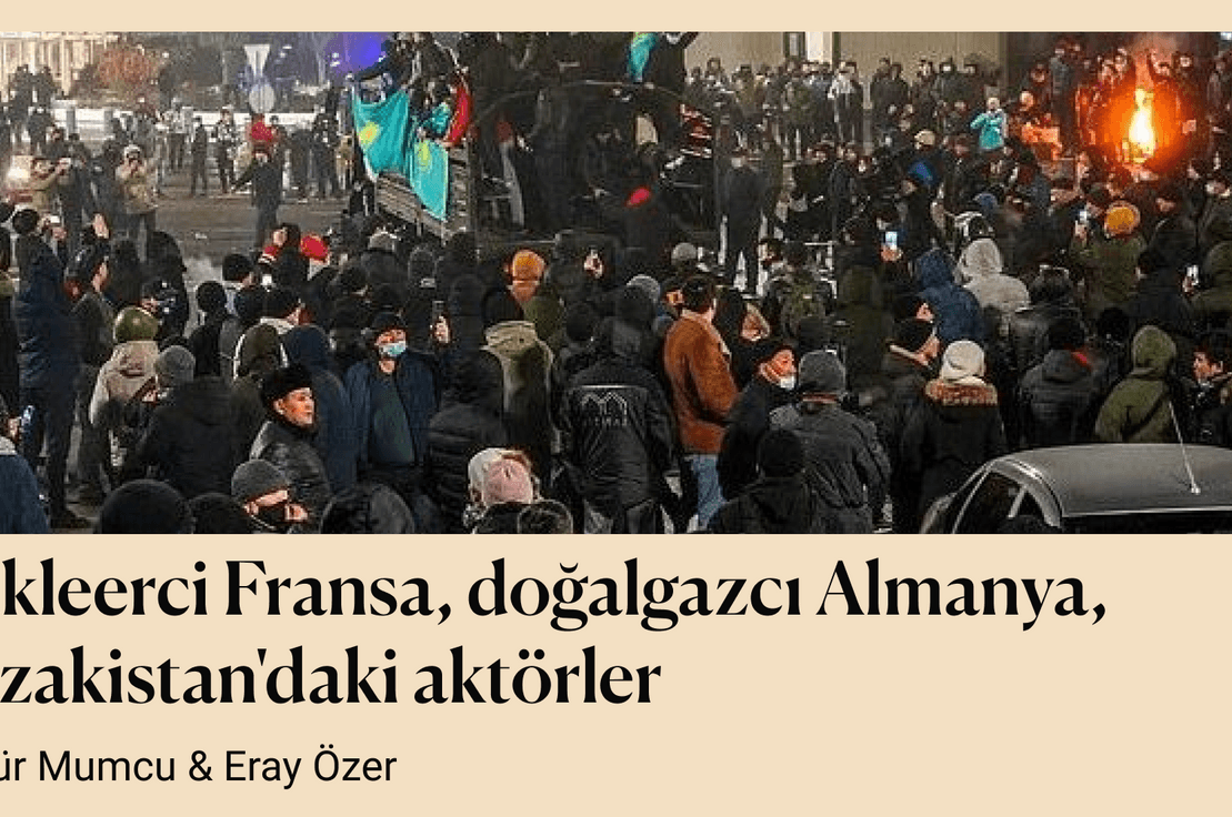 Nükleerci Fransa doğalgazcı Almanya, Kazakistan'daki aktörler