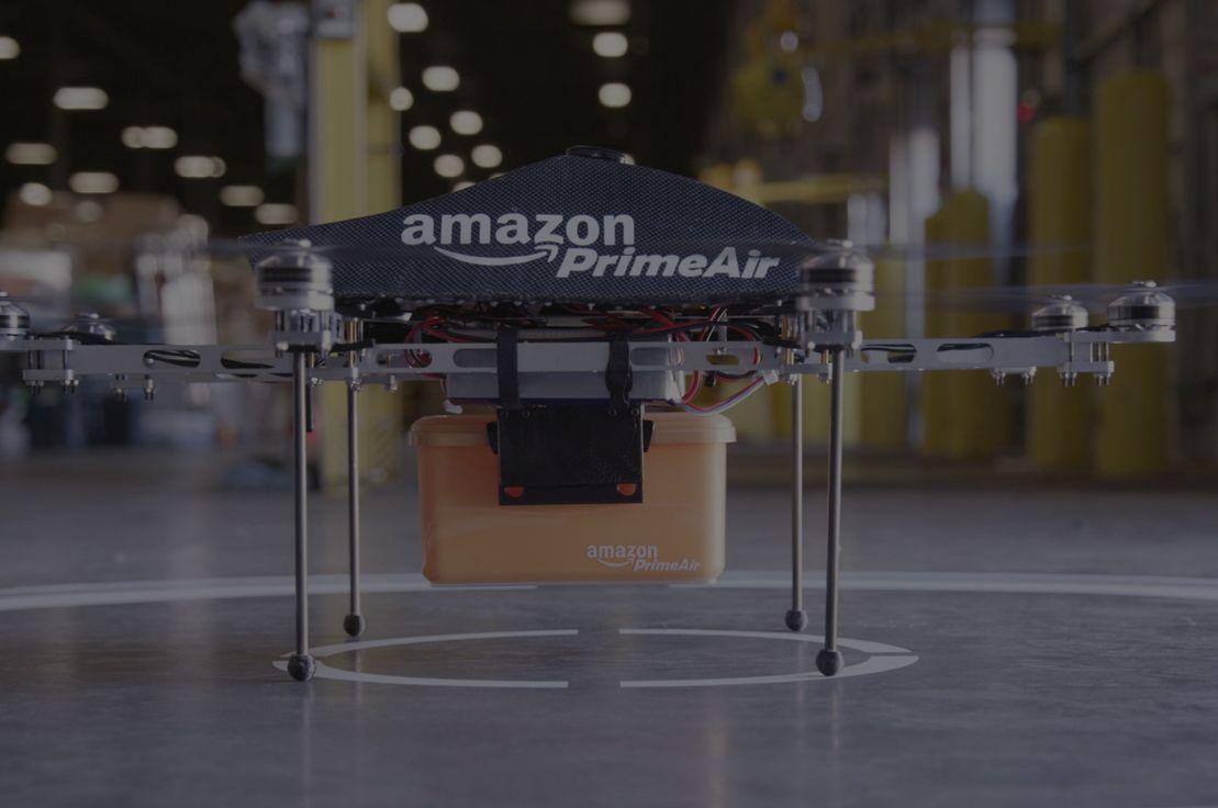 No:512 Amazon, ABD'nin bazı eyaletlerinde drone ile teslimat denemelerine başladı.