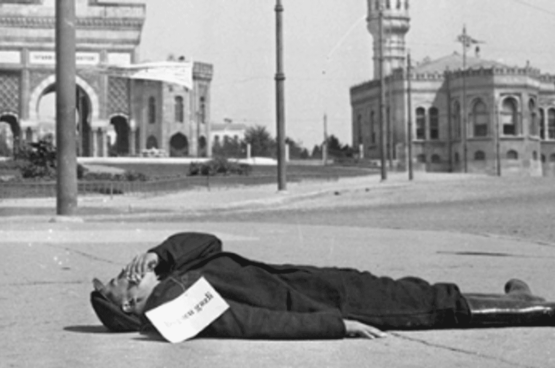 1939, İstanbul, zehirli gaz tatbikatı