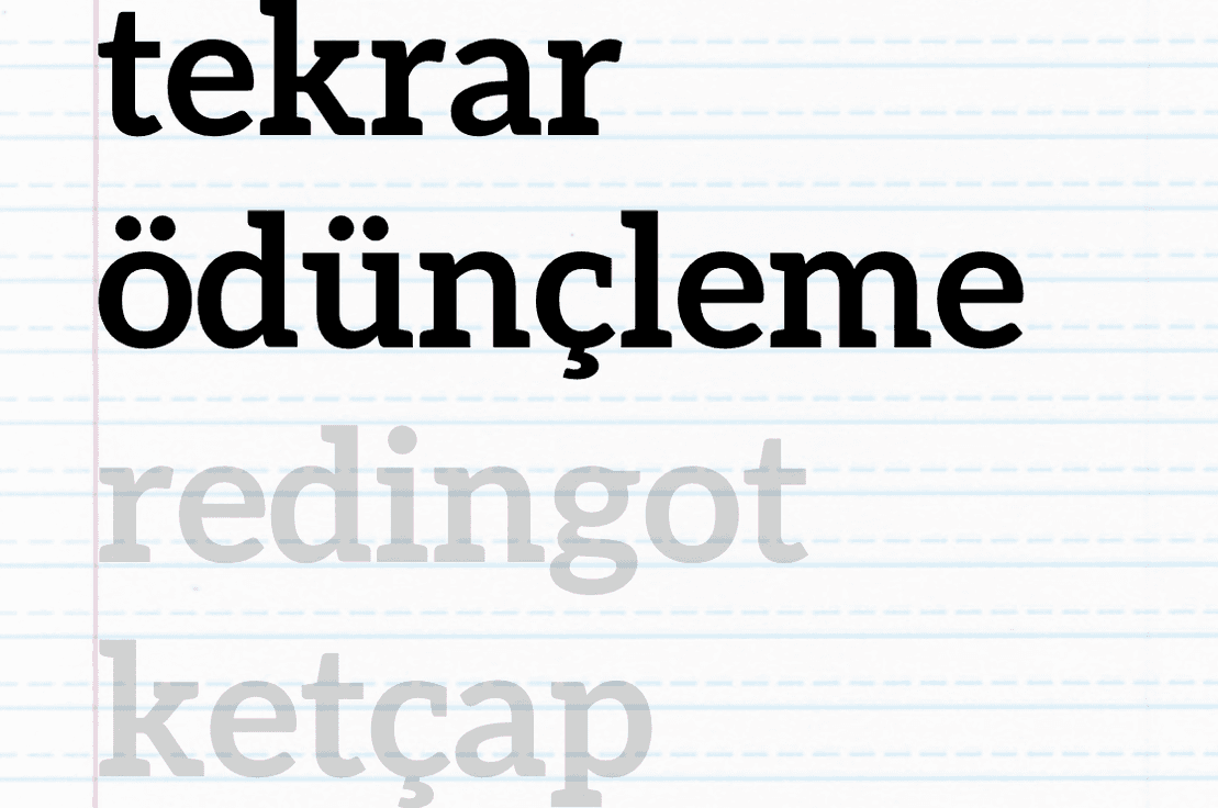 Tekrar Ödünçleme Kelimeler