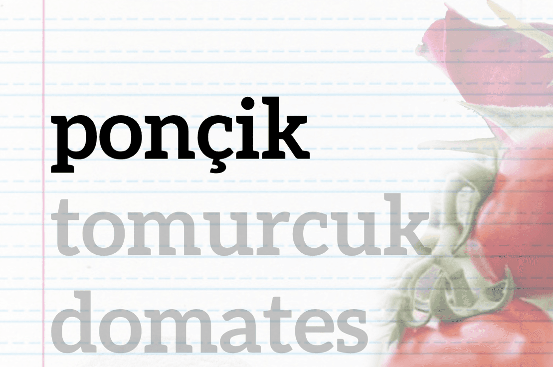 Ponçik, Tomurcuk, Domates