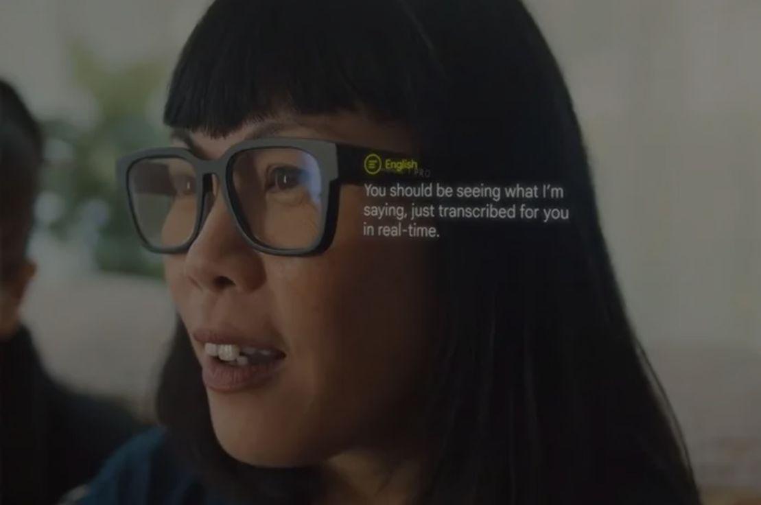 No:355 Google, I/O 2022'de yeni artırılmış gerçeklik destekli çeviri gözlüğünü tanıttı. 👓