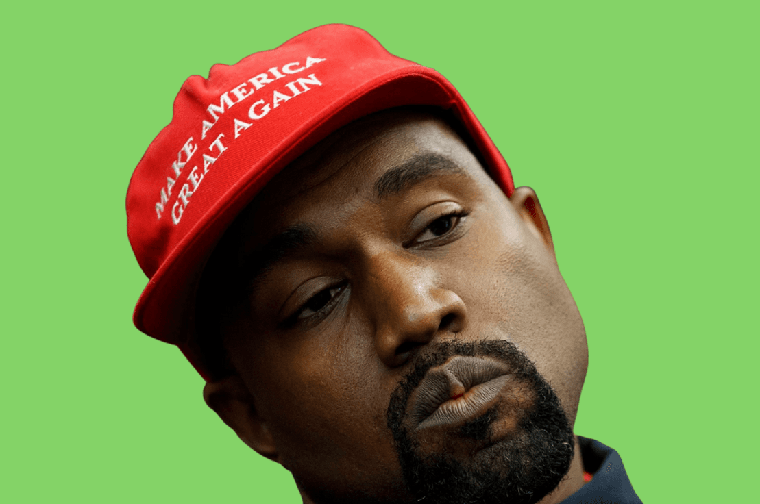 Kanye West ve MAGA şapkası