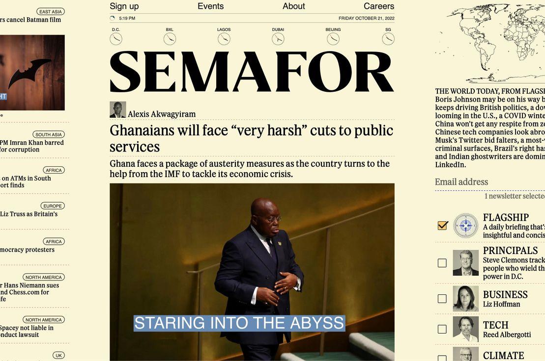 📰 Semafor ve Yeni Bir Format Deneyi