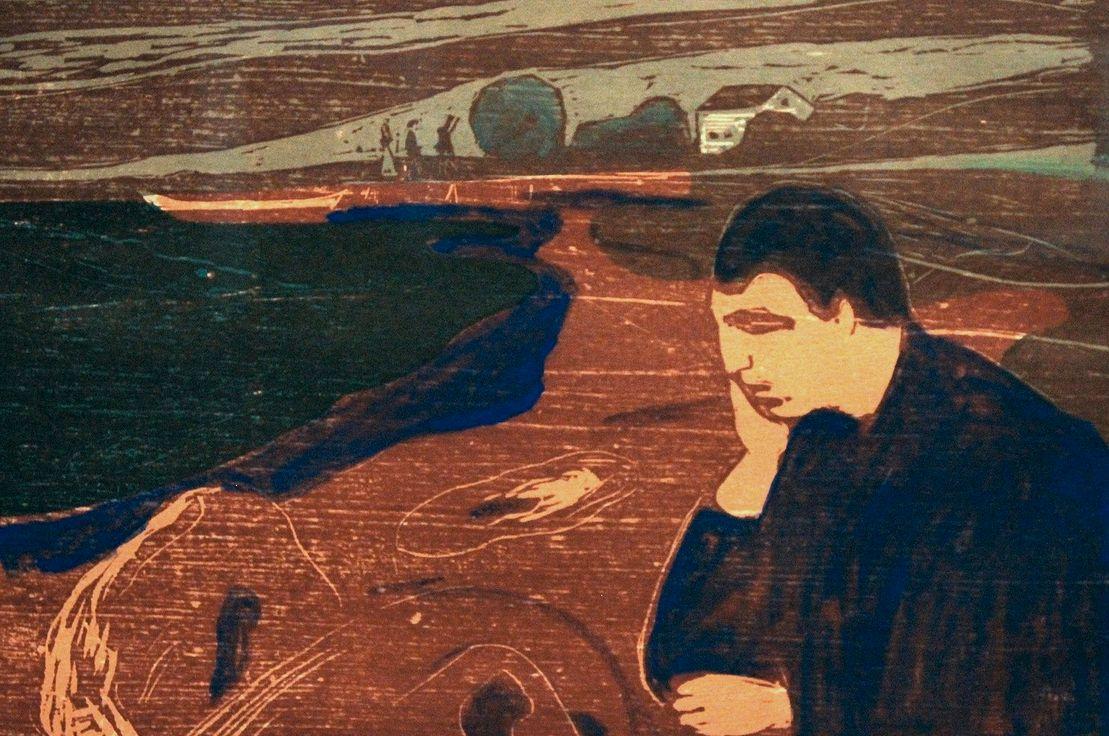 Melancholy, 1894, Edvard Munch