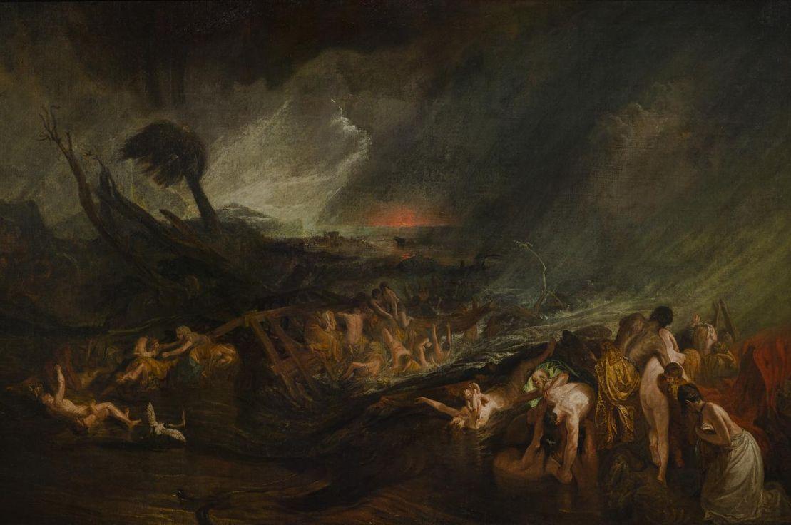 J. M. W. Turner, The Deluge, 1856