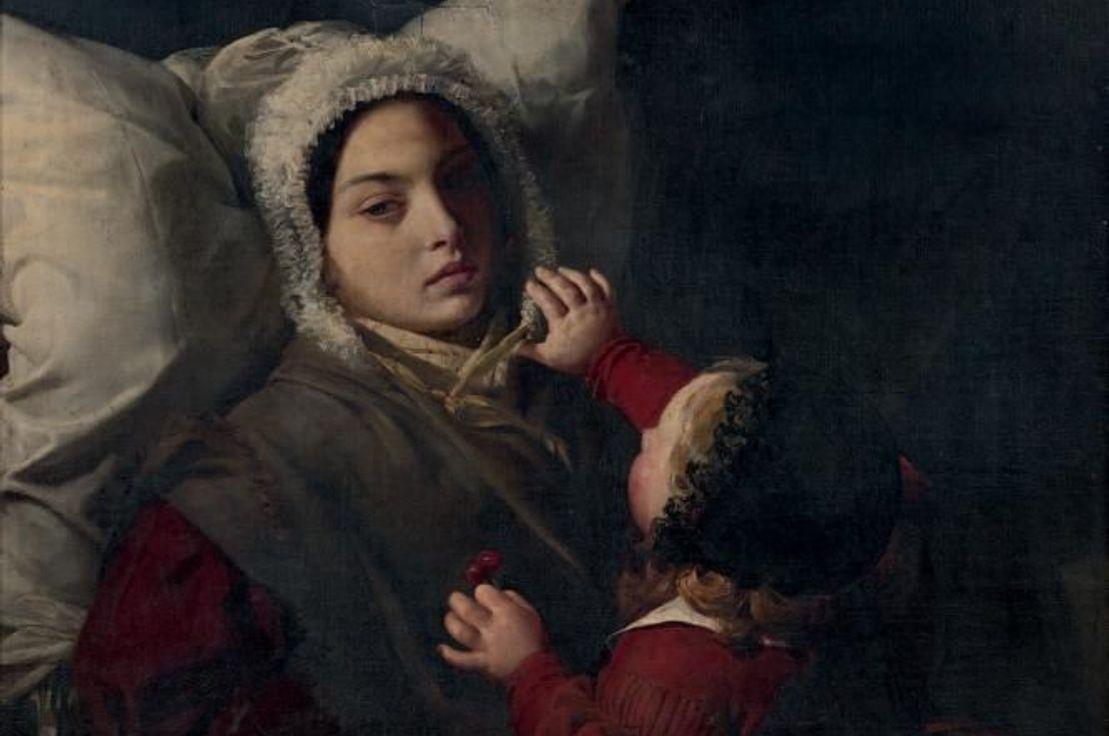 Marie-Amélie Cogniet, A mother and her child