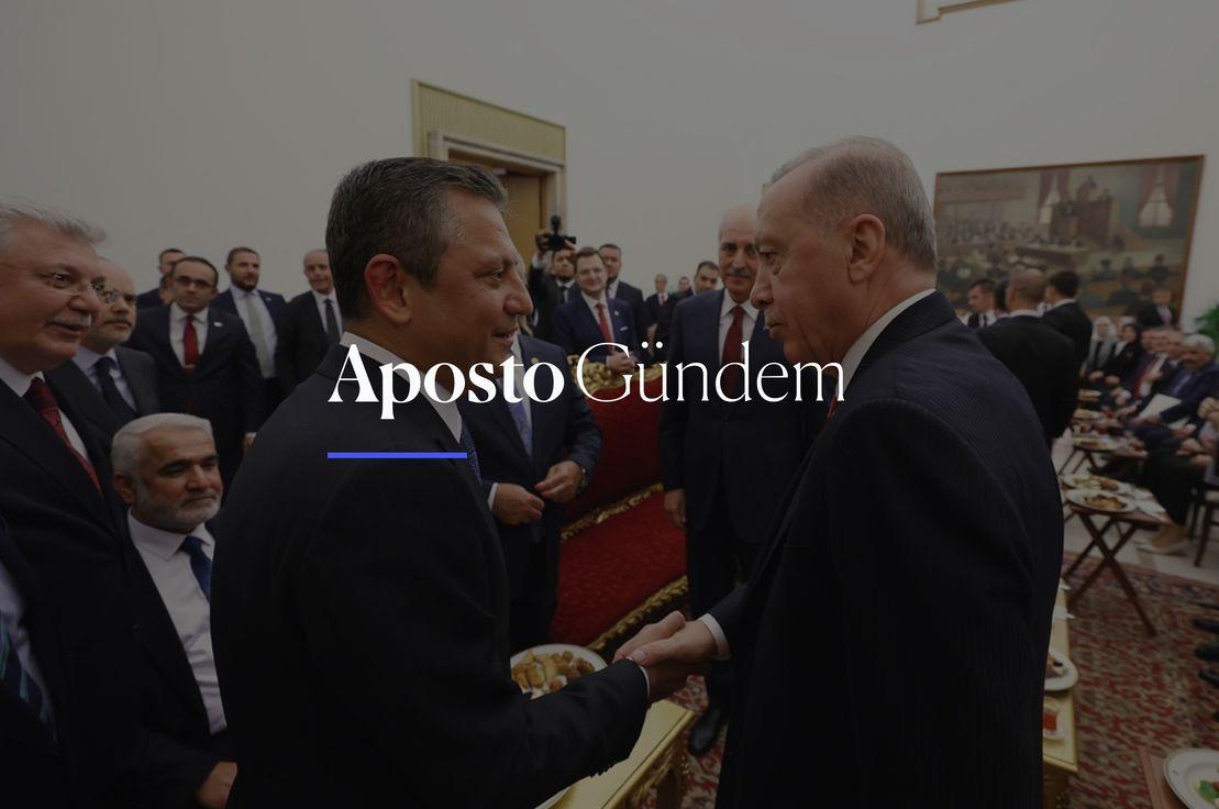 AA: Özel-Erdoğan ikilisi, TBMM'nin 23 Nisan resepsiyonunda biraraya geldi