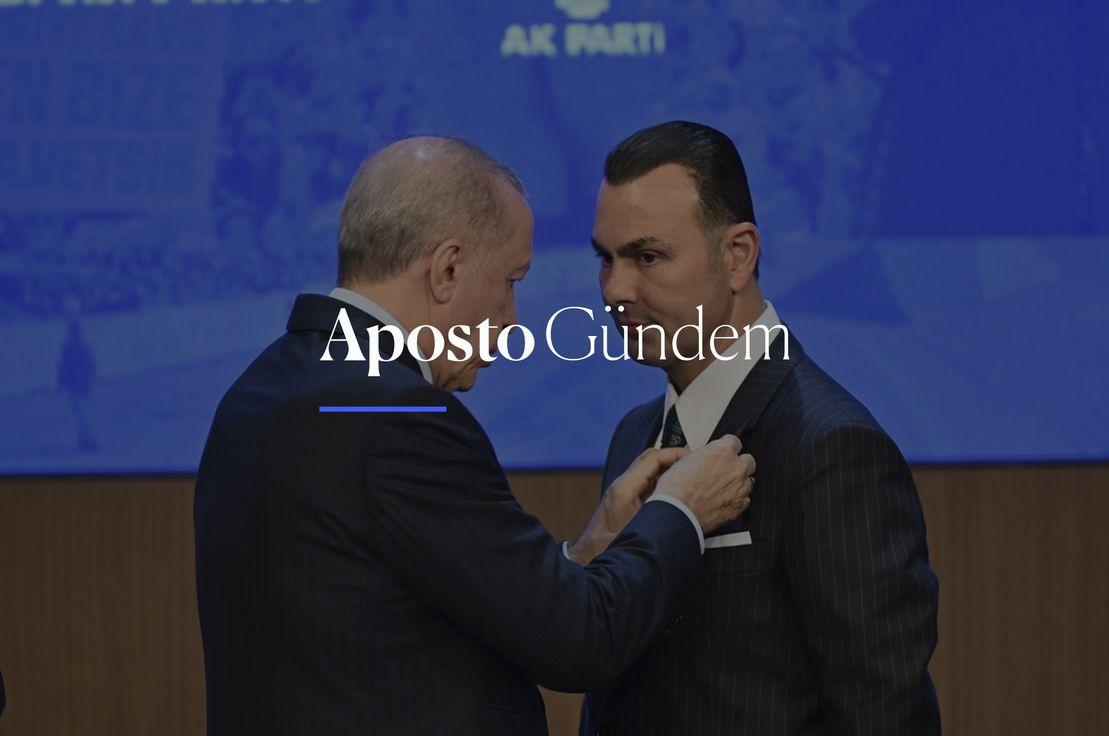 Cumhurbaşkanı Erdoğan, İYİ Parti'den istifa eden İstanbul Milletvekili Seyithan İzsiz'e AK Parti rozetini taktı | AA