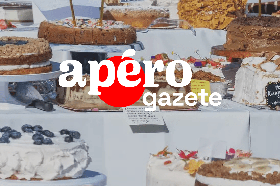 Cake Picnic tezgahından.