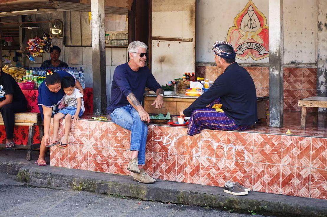 Anthony Bourdain Bali'de.