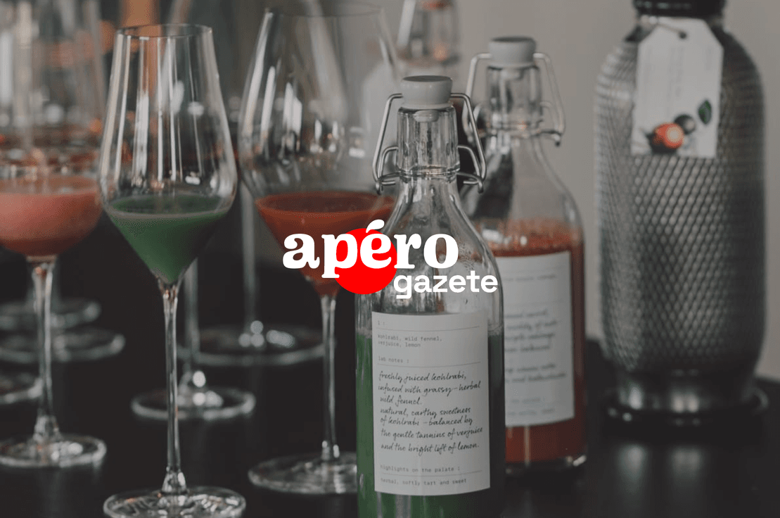 Teruar Urla'dan alkolsüz içecek eşleşmesi için geliştirilen kombucha ve sodalar.