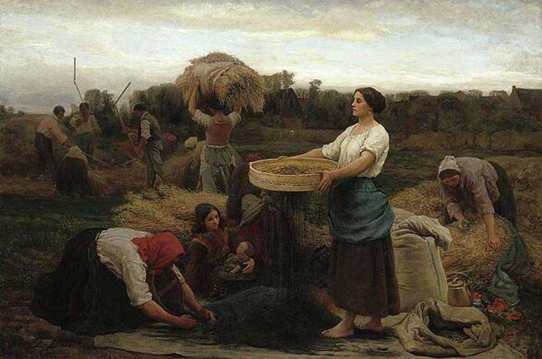 The Colza, Jules Breton.