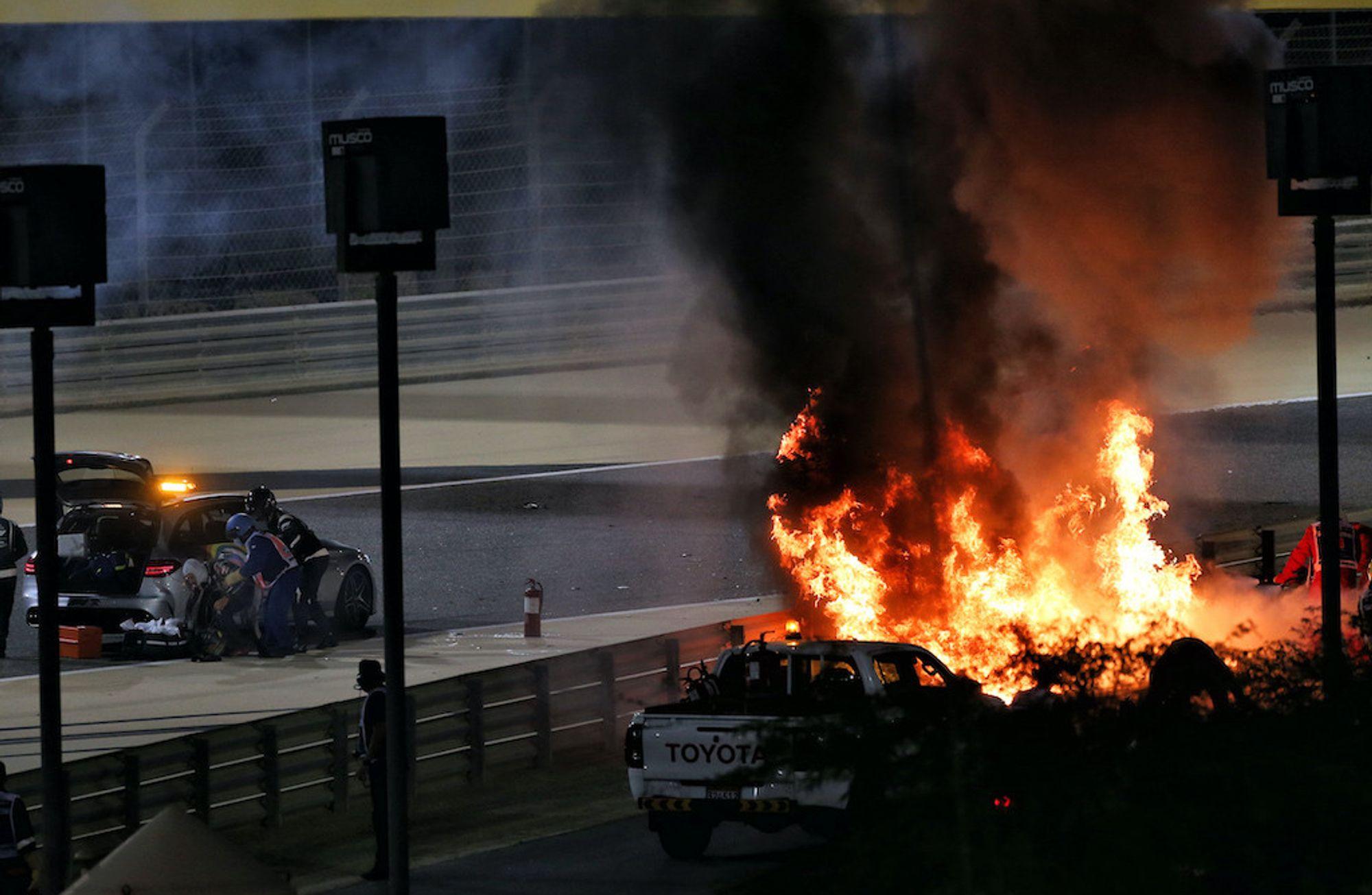 Grosjean’ın ateşle imtihanı