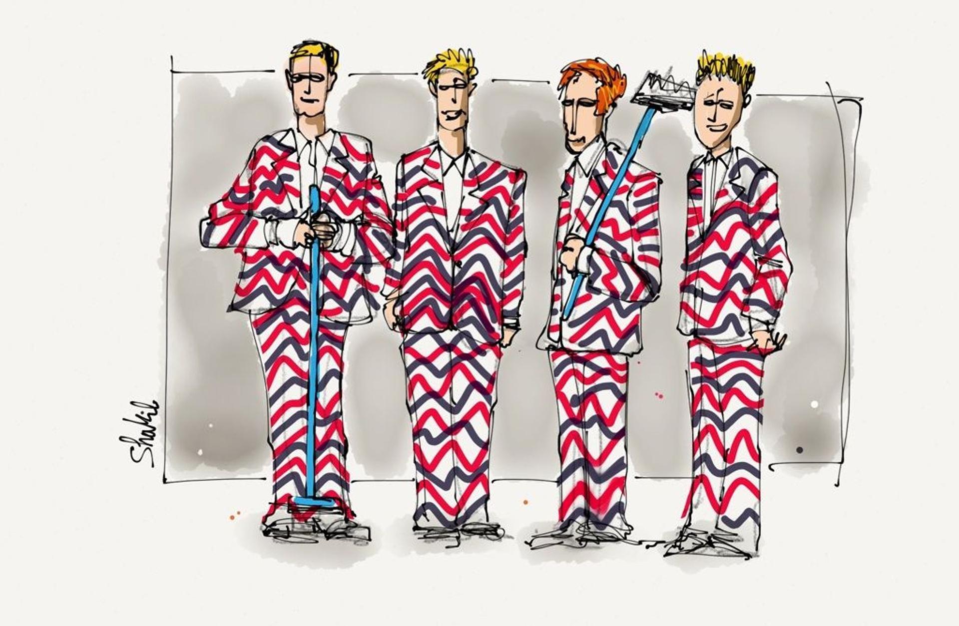 Pantolonlarıyla ünlü Curling takımı