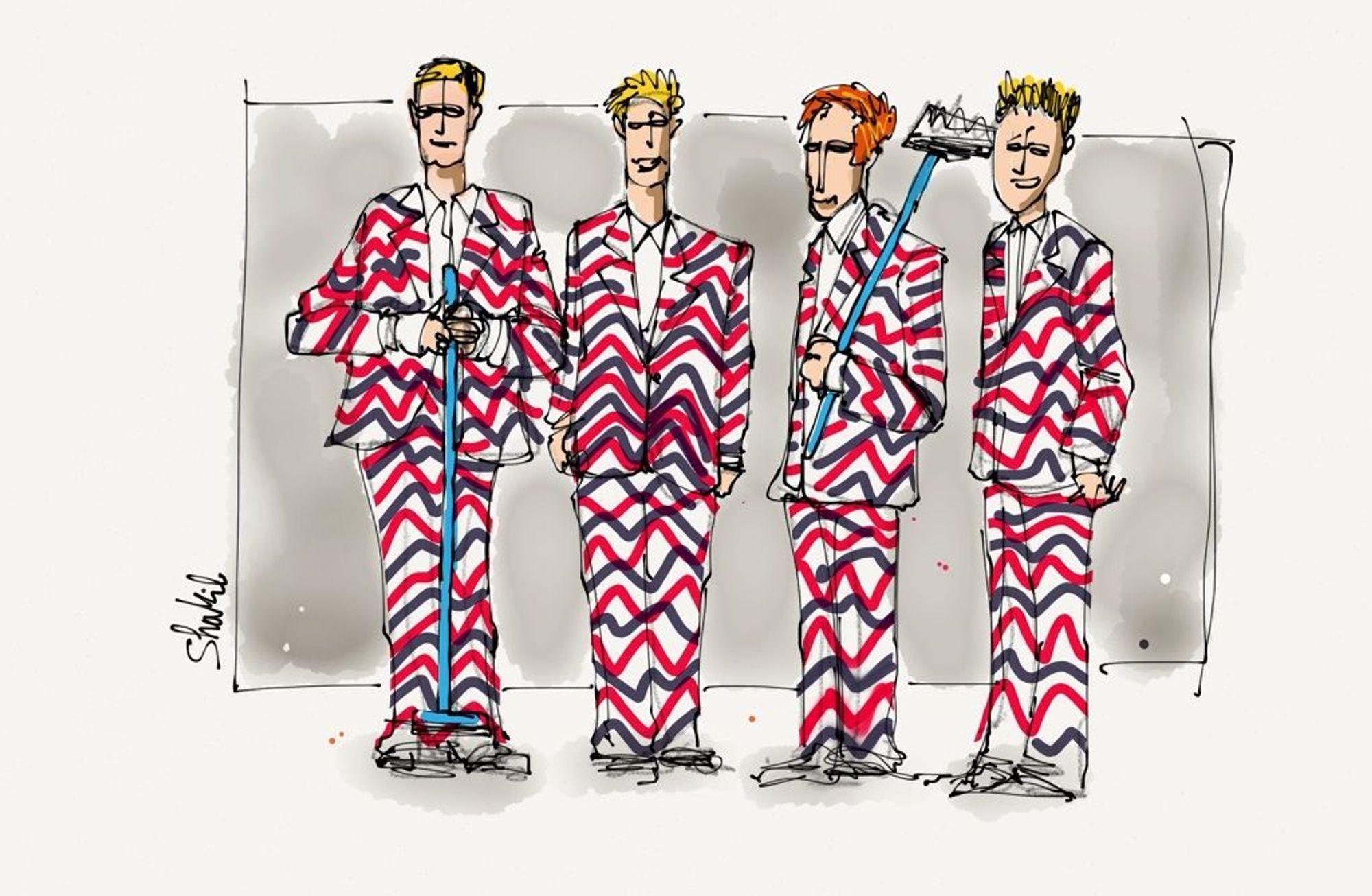 Pantolonlarıyla ünlü Curling takımı