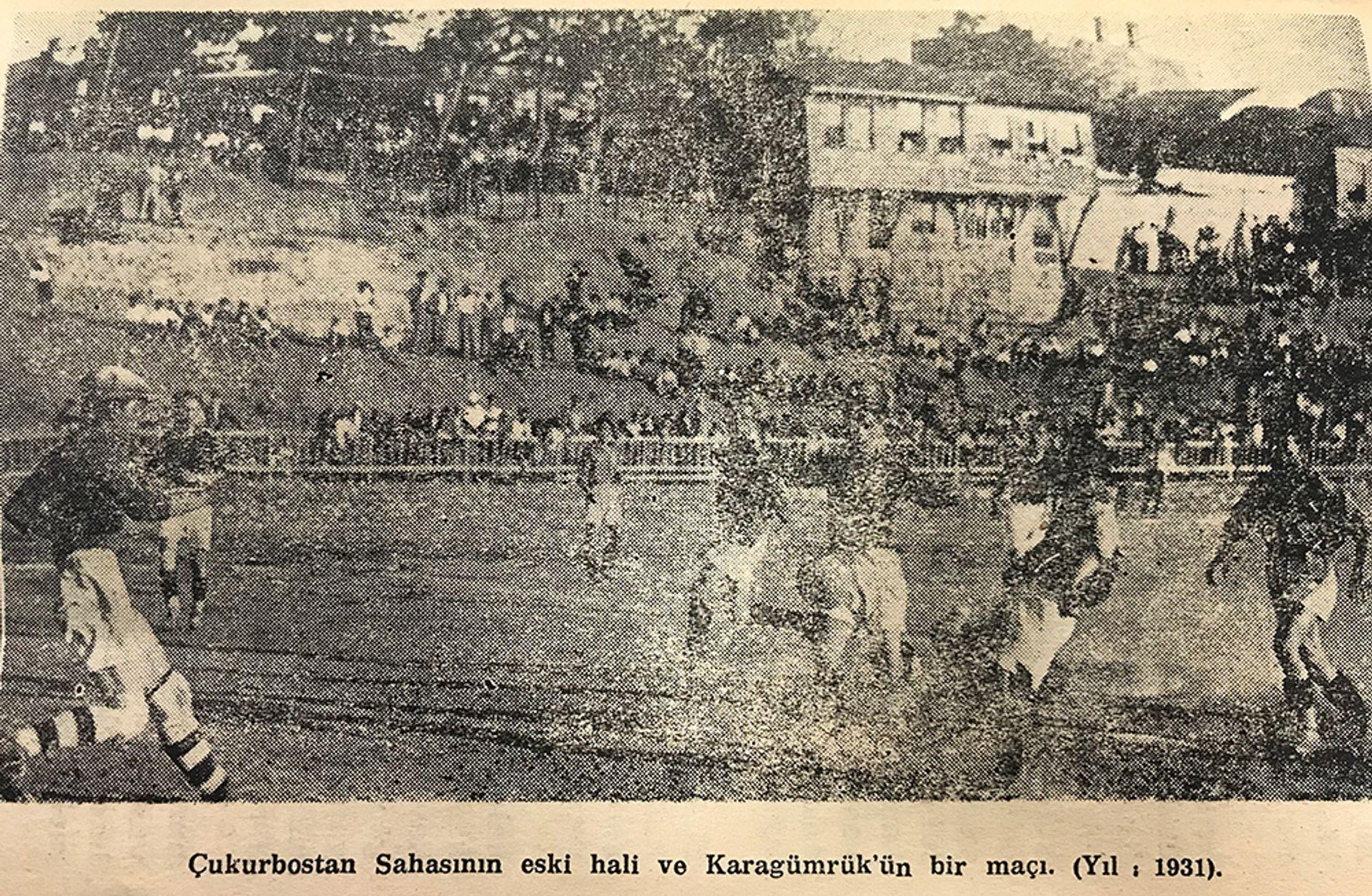 Çukurbostan Stadında Bir Saat