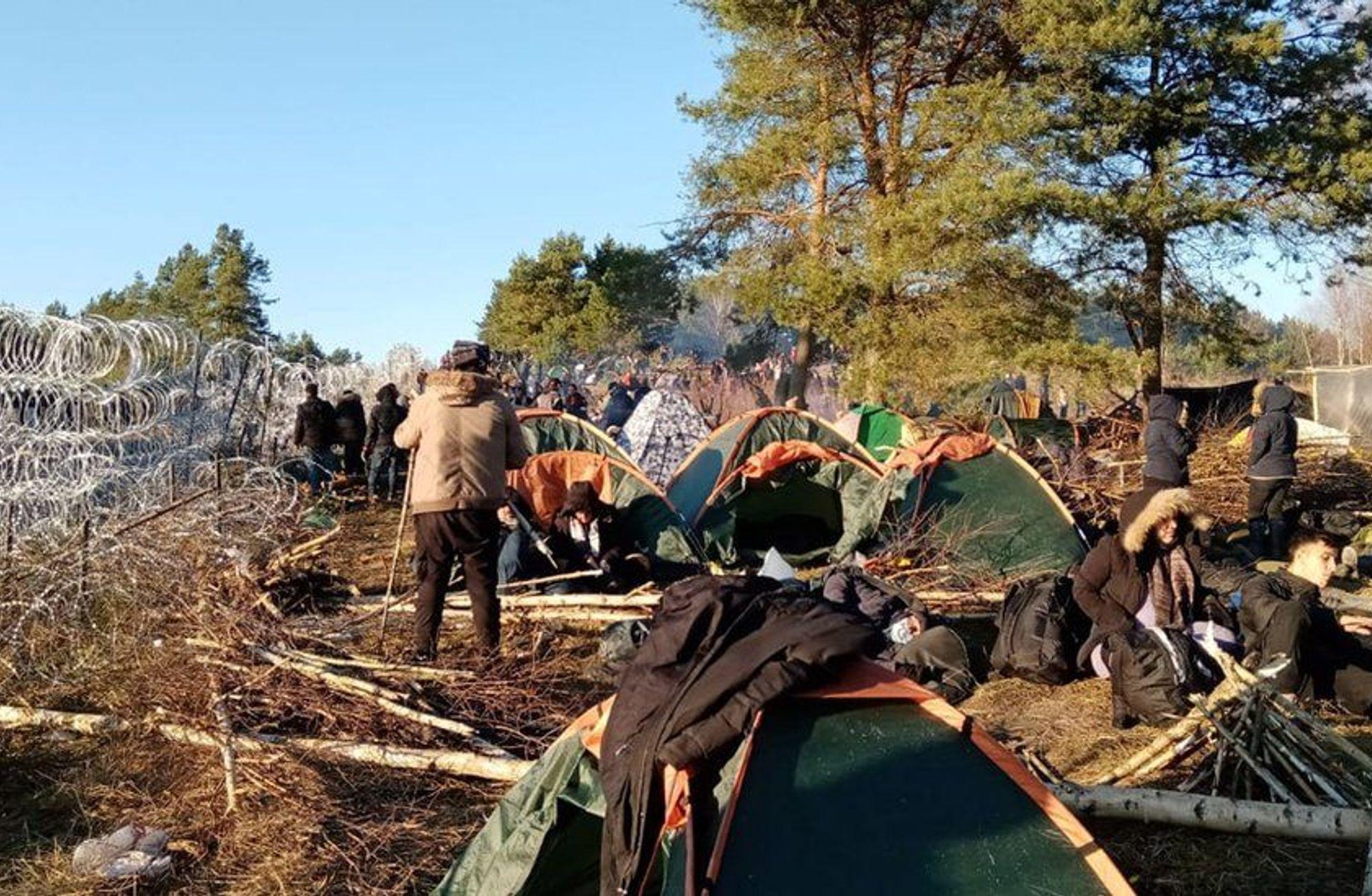 AB'nin kriz söylemi sürüyor: Polonya - Belarus sınırı 