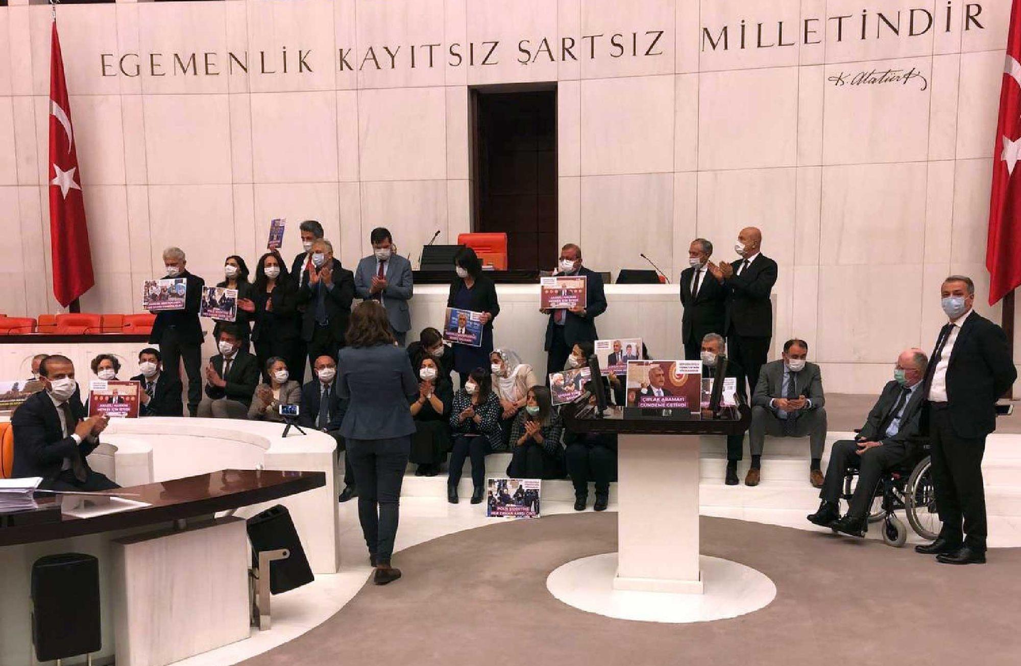 "Adalet Nöbeti": Gergerlioğlu ve HDP