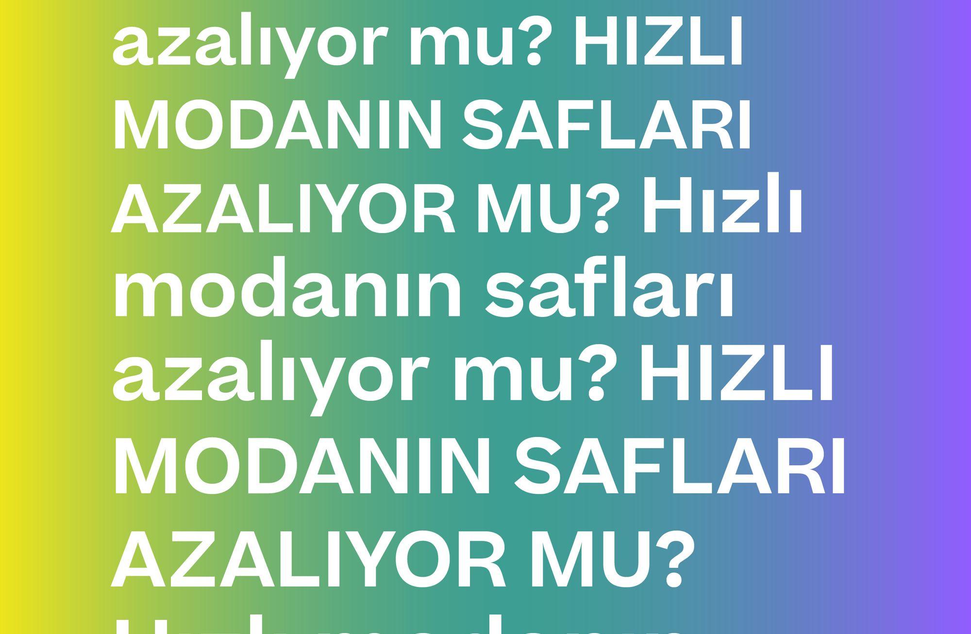HIZLI MODANIN SAFLARI AZALIYOR MU? 
