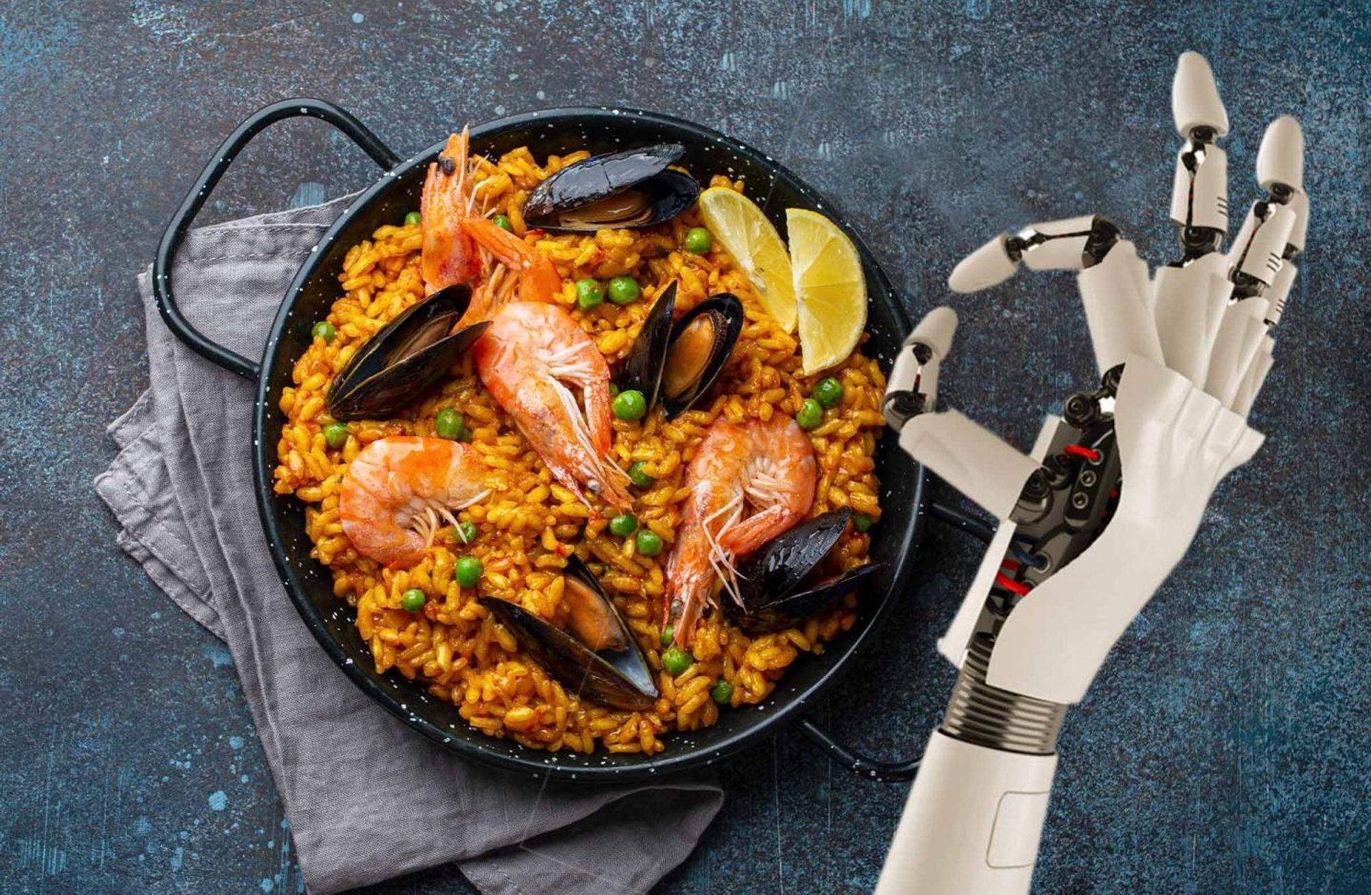 ROBOT ELİNDEN PAELLA