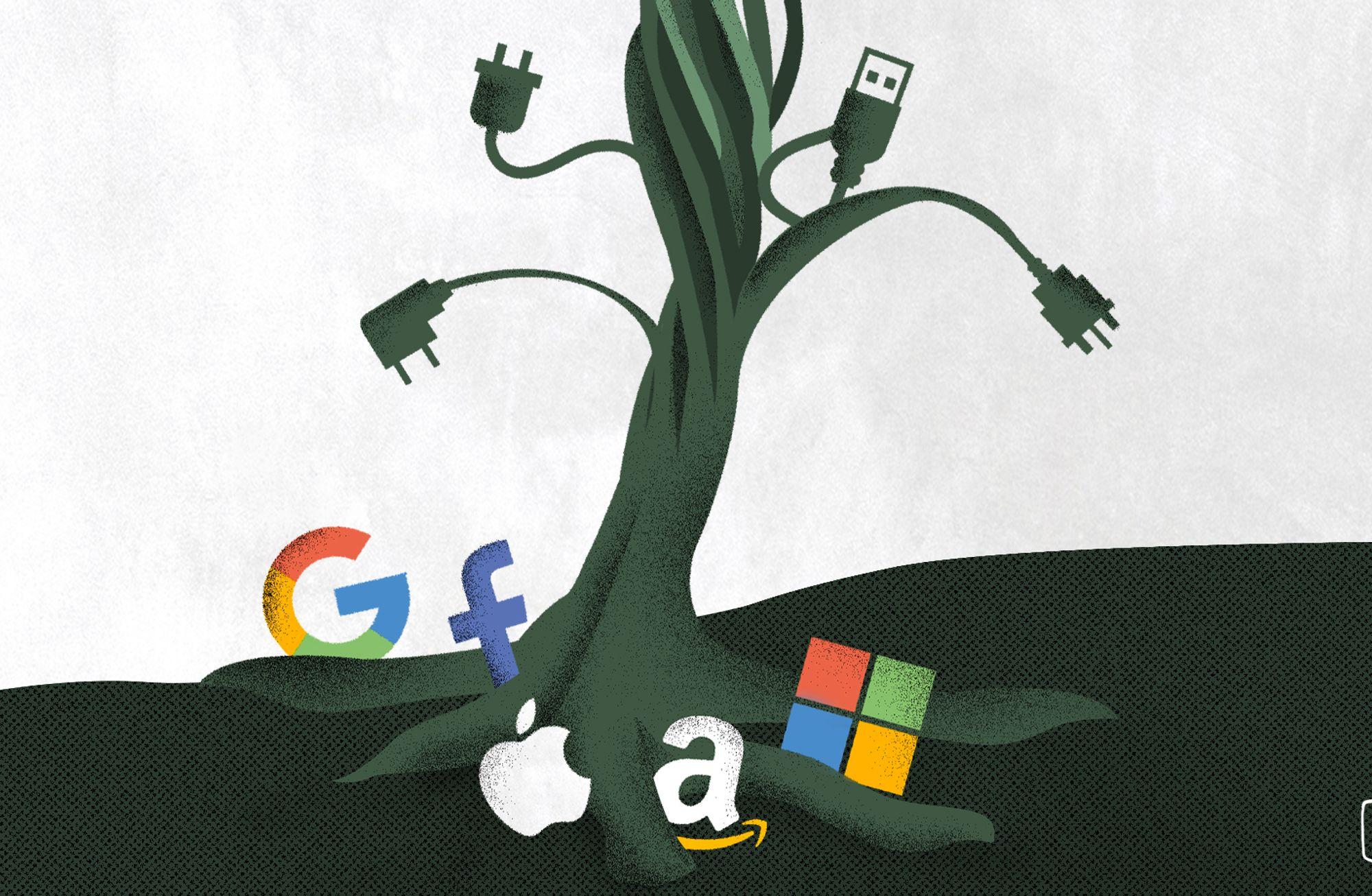 Big Tech'in yeşil rekabeti
