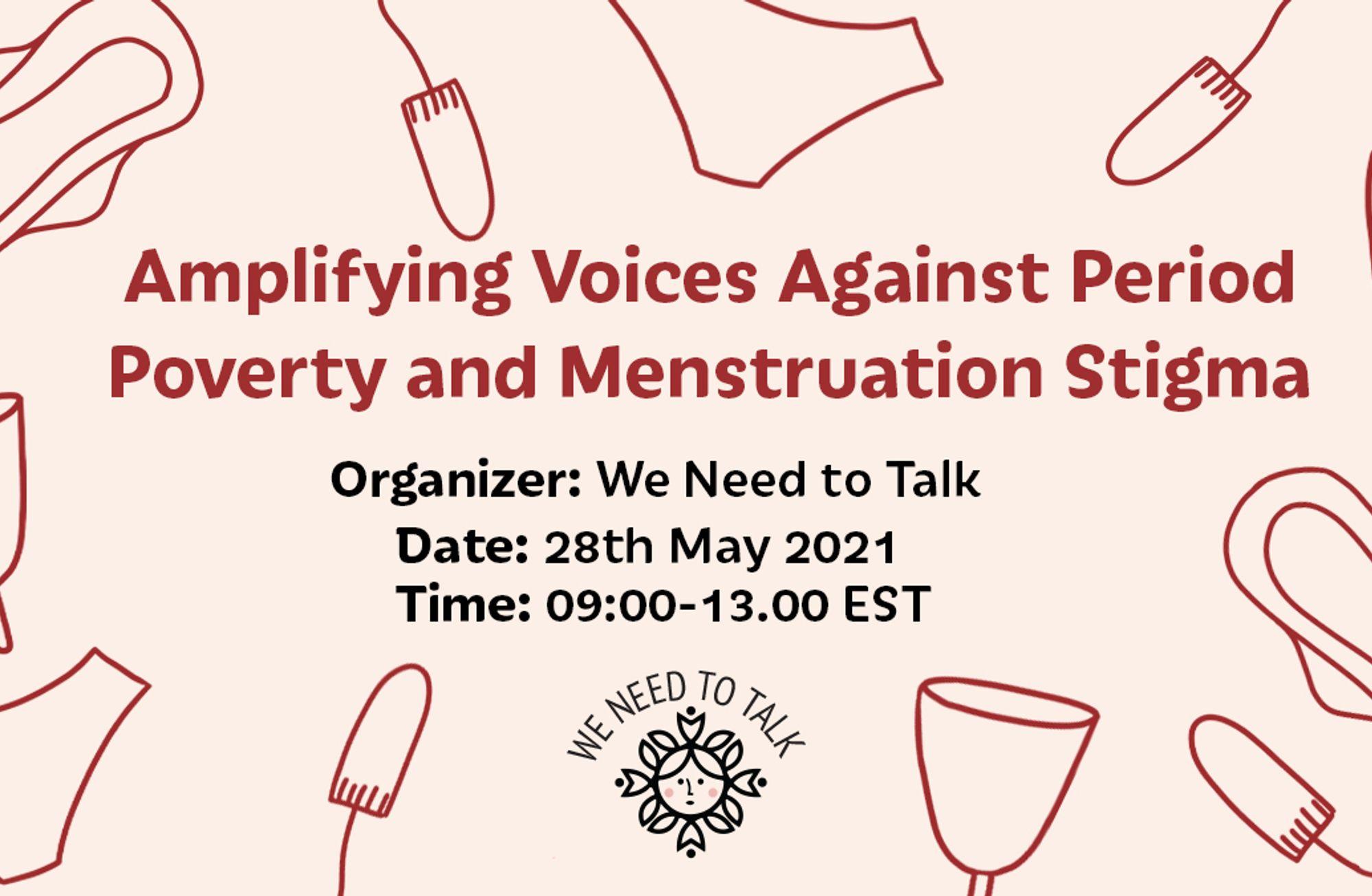 “Amplifying Voices Against Period Poverty & Menstruation Stigma”