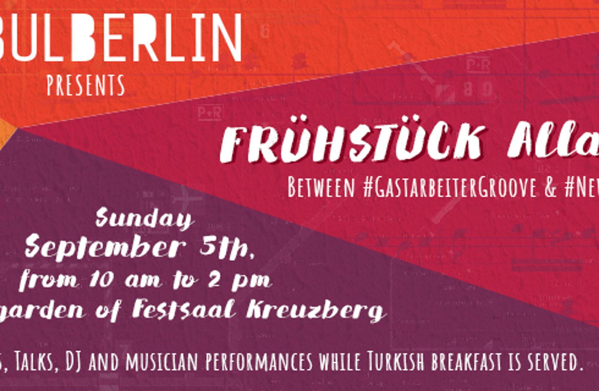Frühstück Alla Turca: Between #gasterbeitergroove & #newwavesound