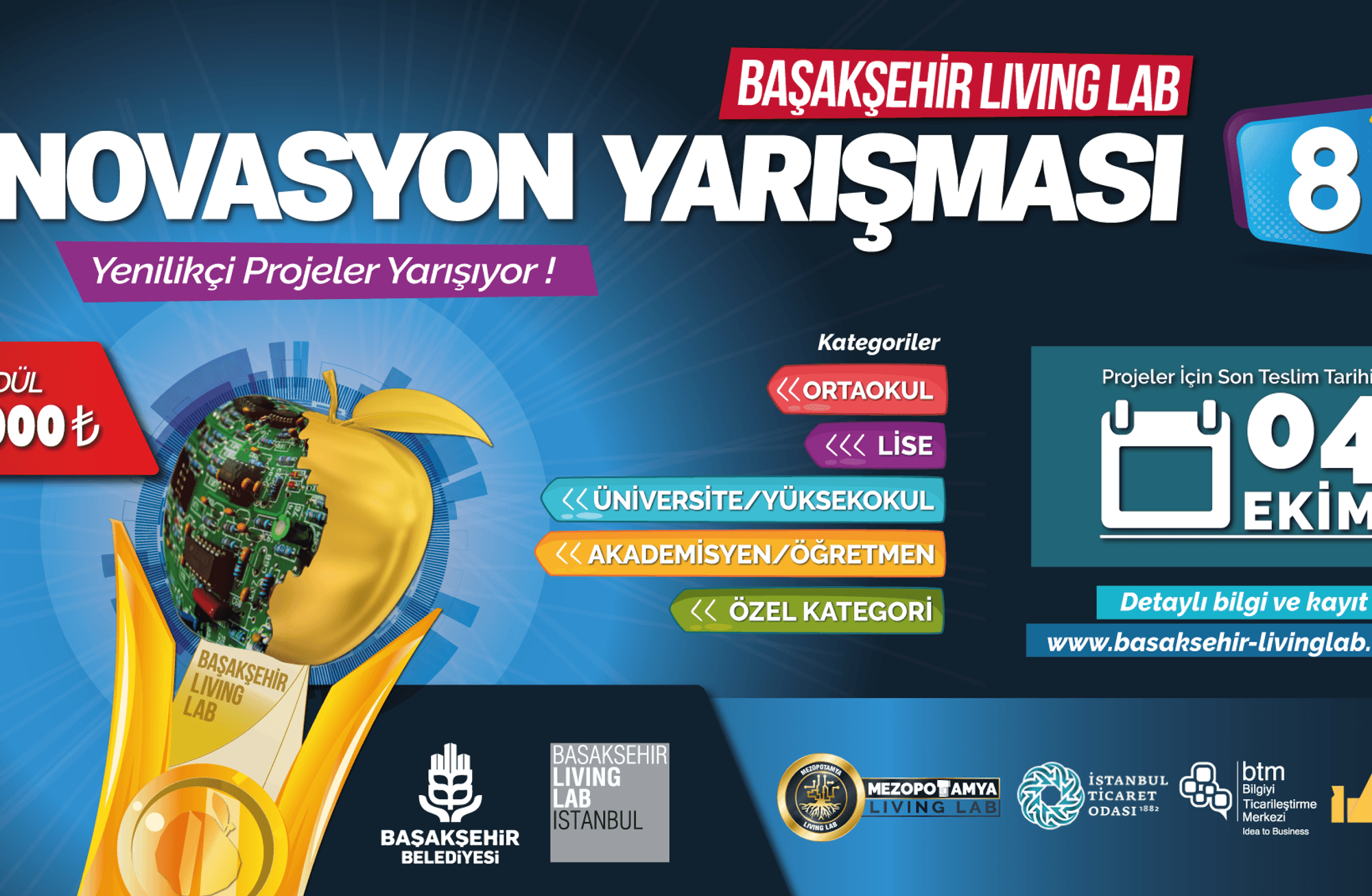 Başakşehir Living Lab 8. İnovasyon Yarışması