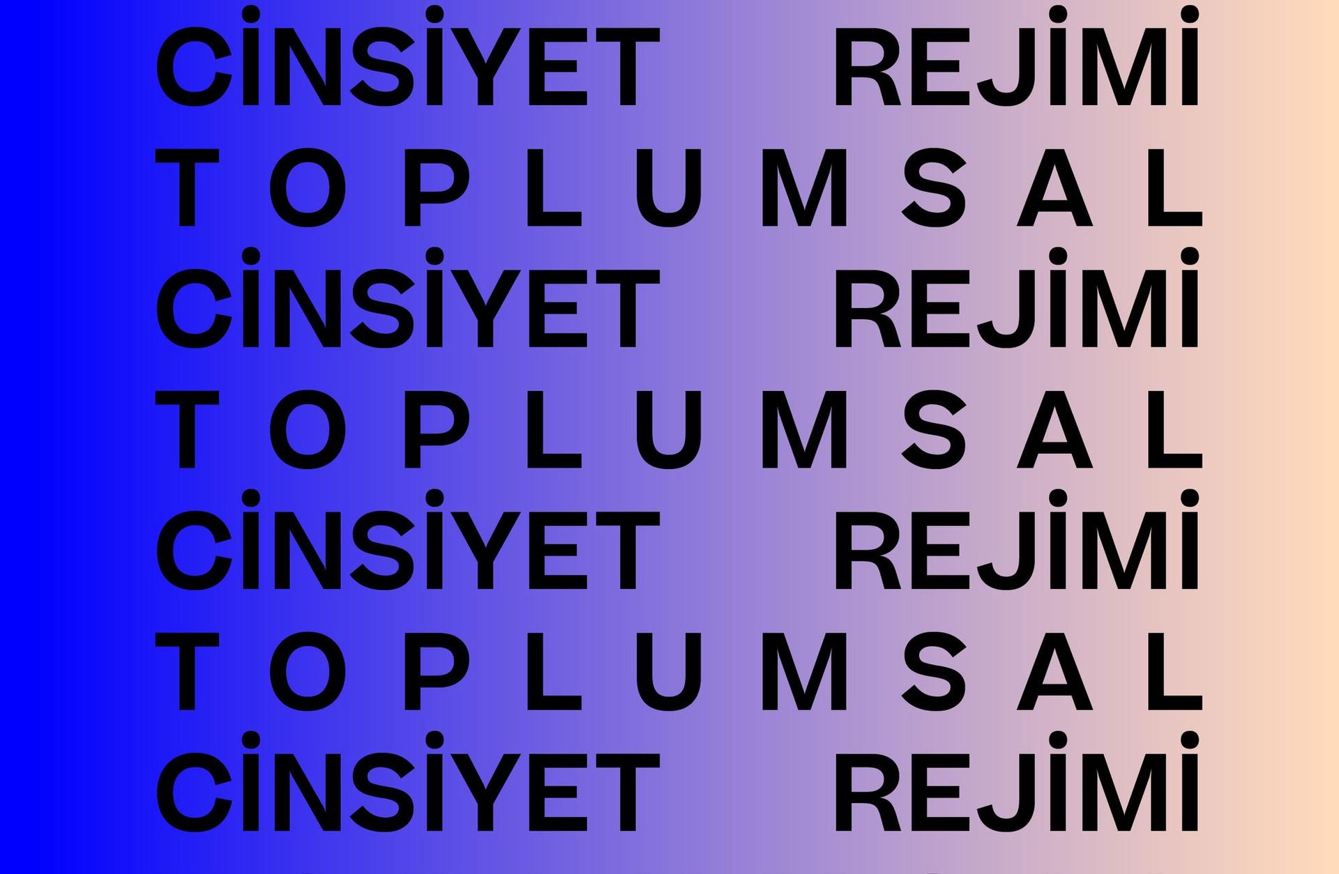 TOPLUMSAL CİNSİYET REJİMİ