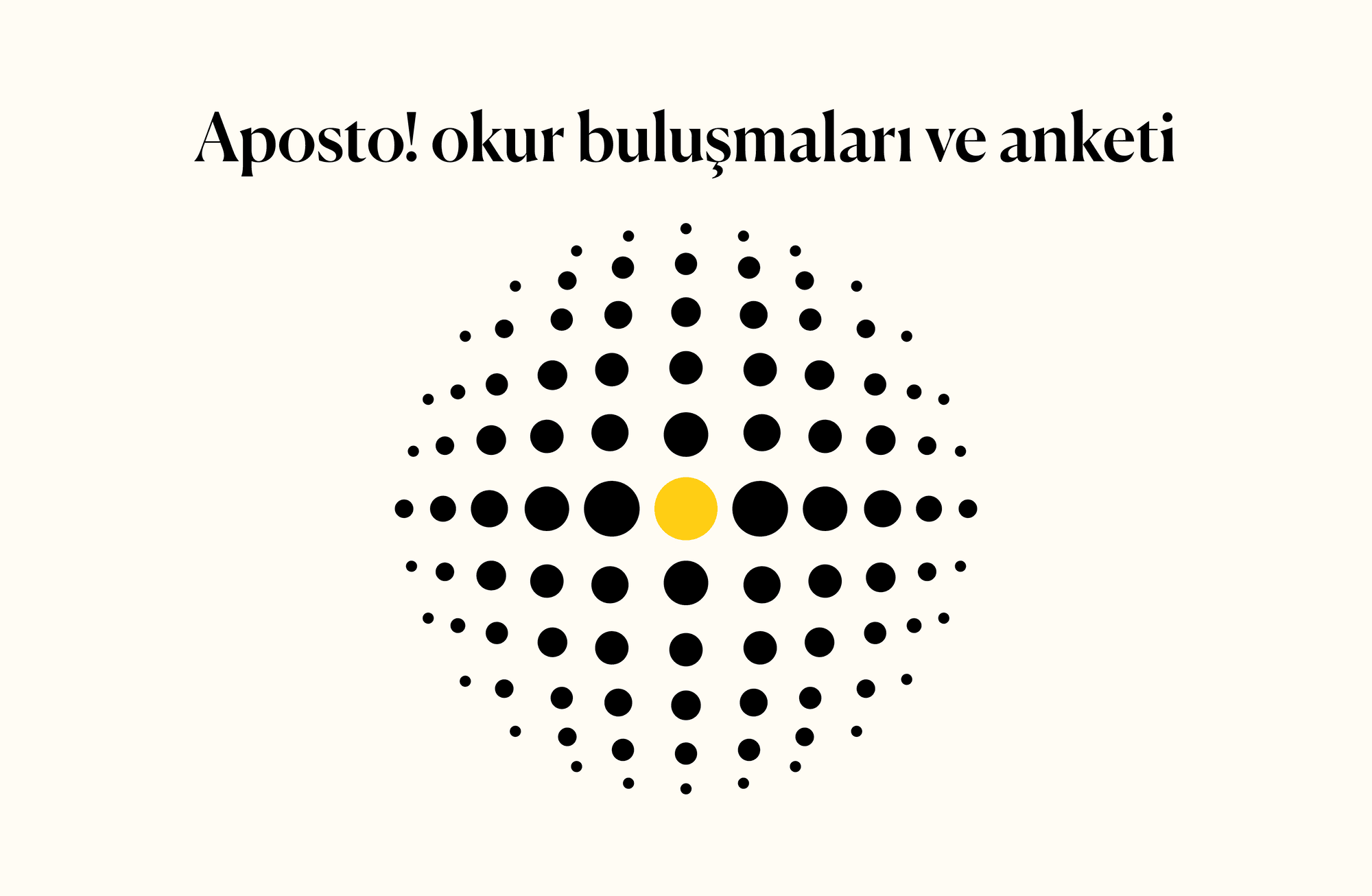 Daha iyi bir medya servisi için: Aposto! okur buluşmaları ve anketi