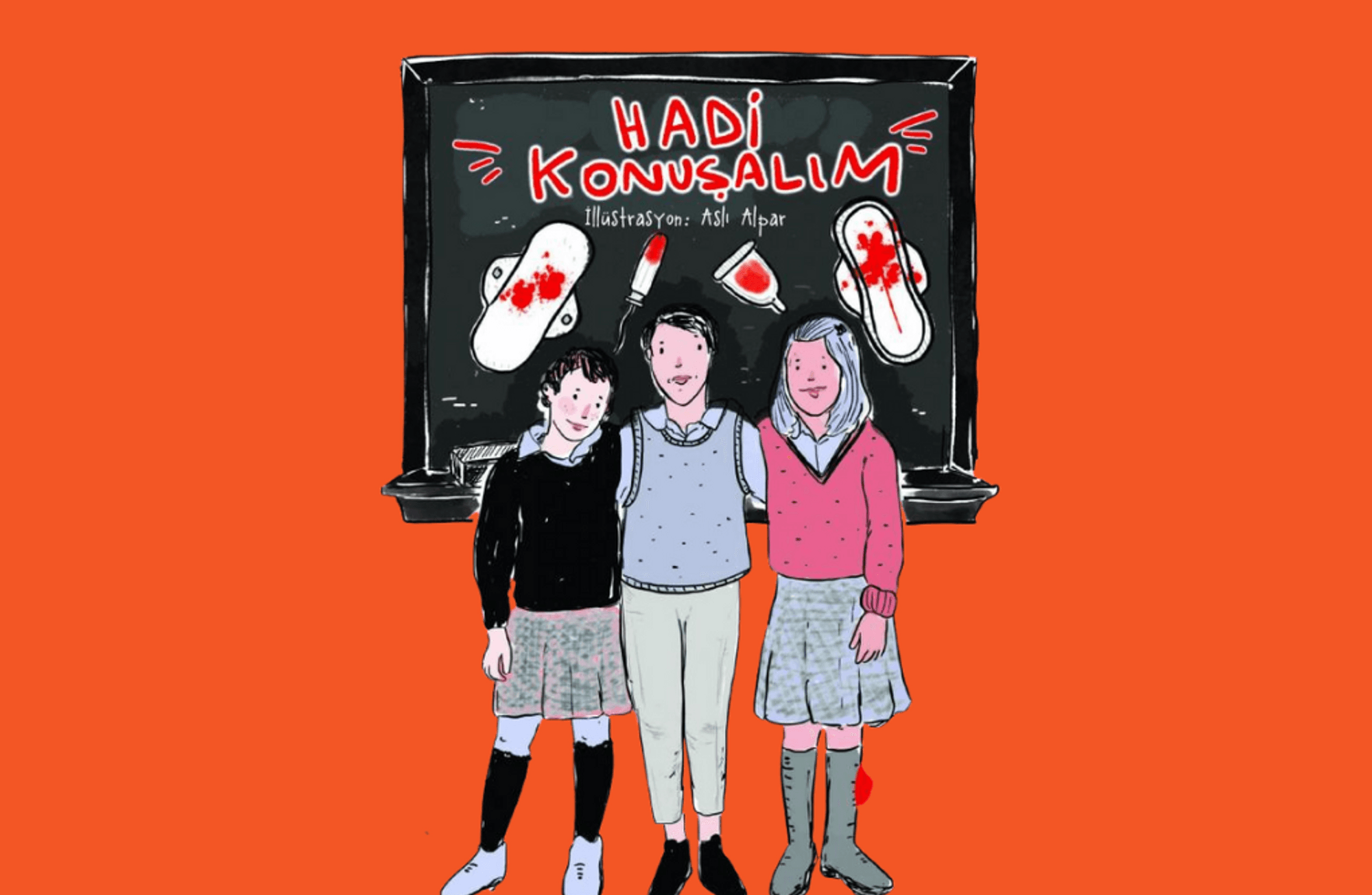 Regl tabusu ve yoksulluğuna karşı: Hadi Konuşalım