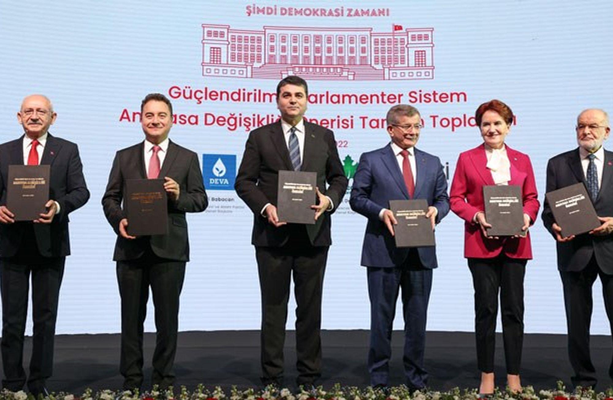 Altılı Masa’nın Anayasa uzlaşısı