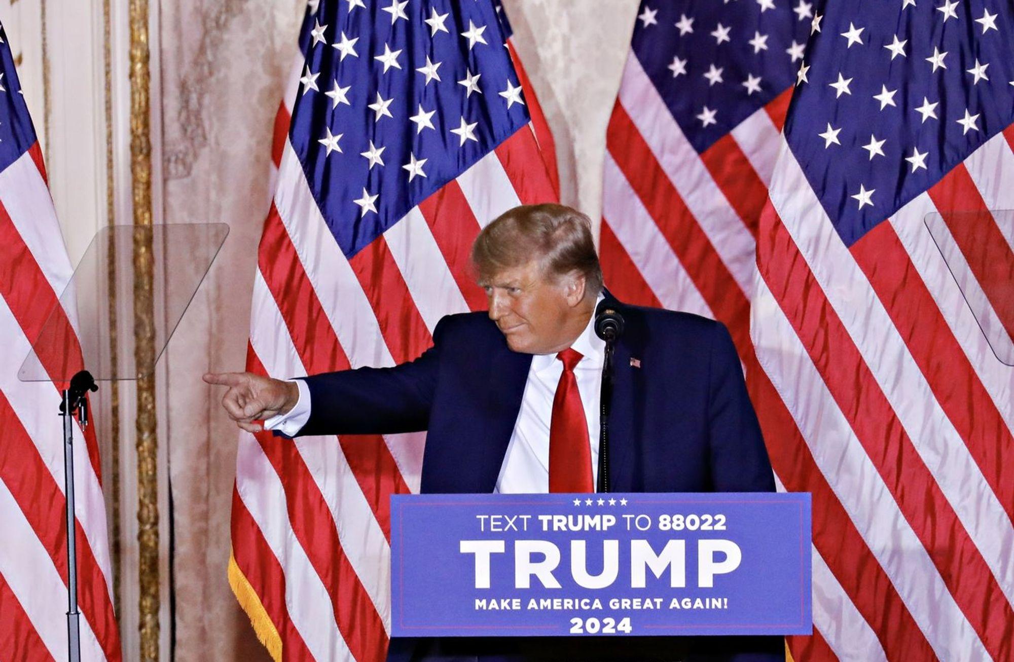 🔔 Trump, 2024 Başkanlık Seçimleri için adaylığını açıkladı