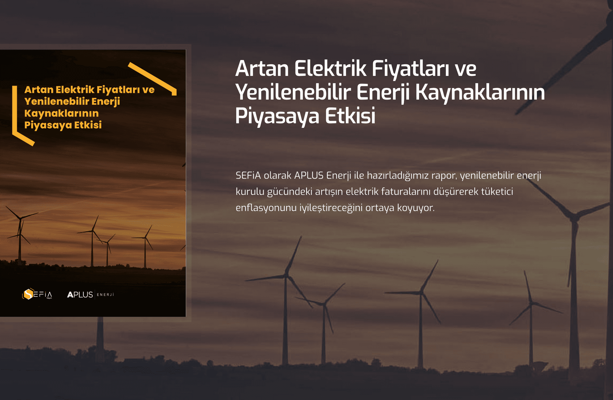 Yenilenebilir enerji ile enflasyonu iyileştirmek mümkün