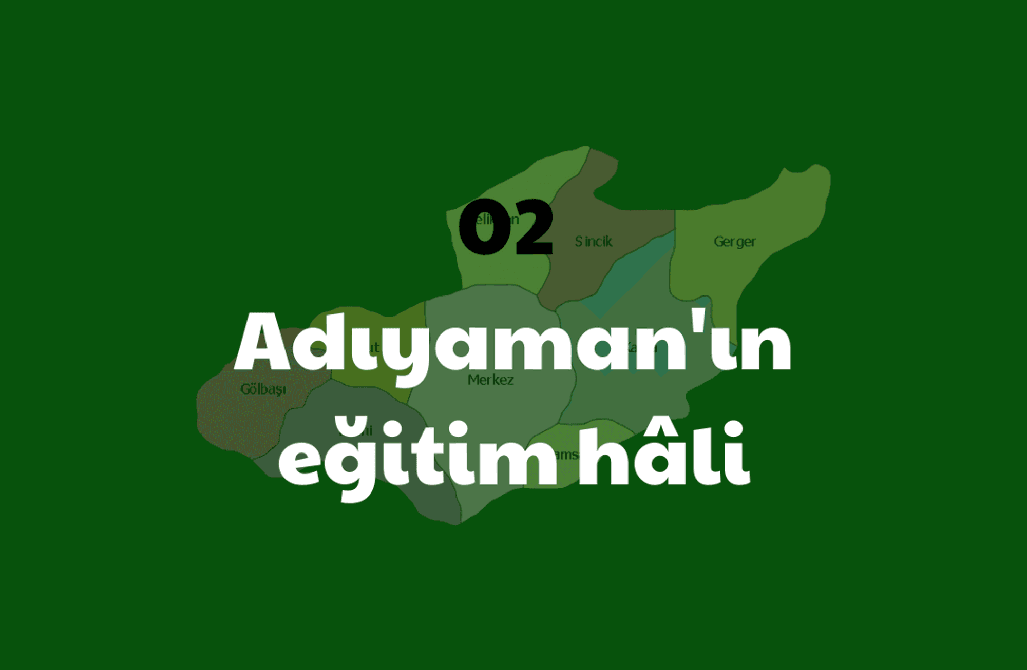 Adıyaman’ın eğitim hâli 