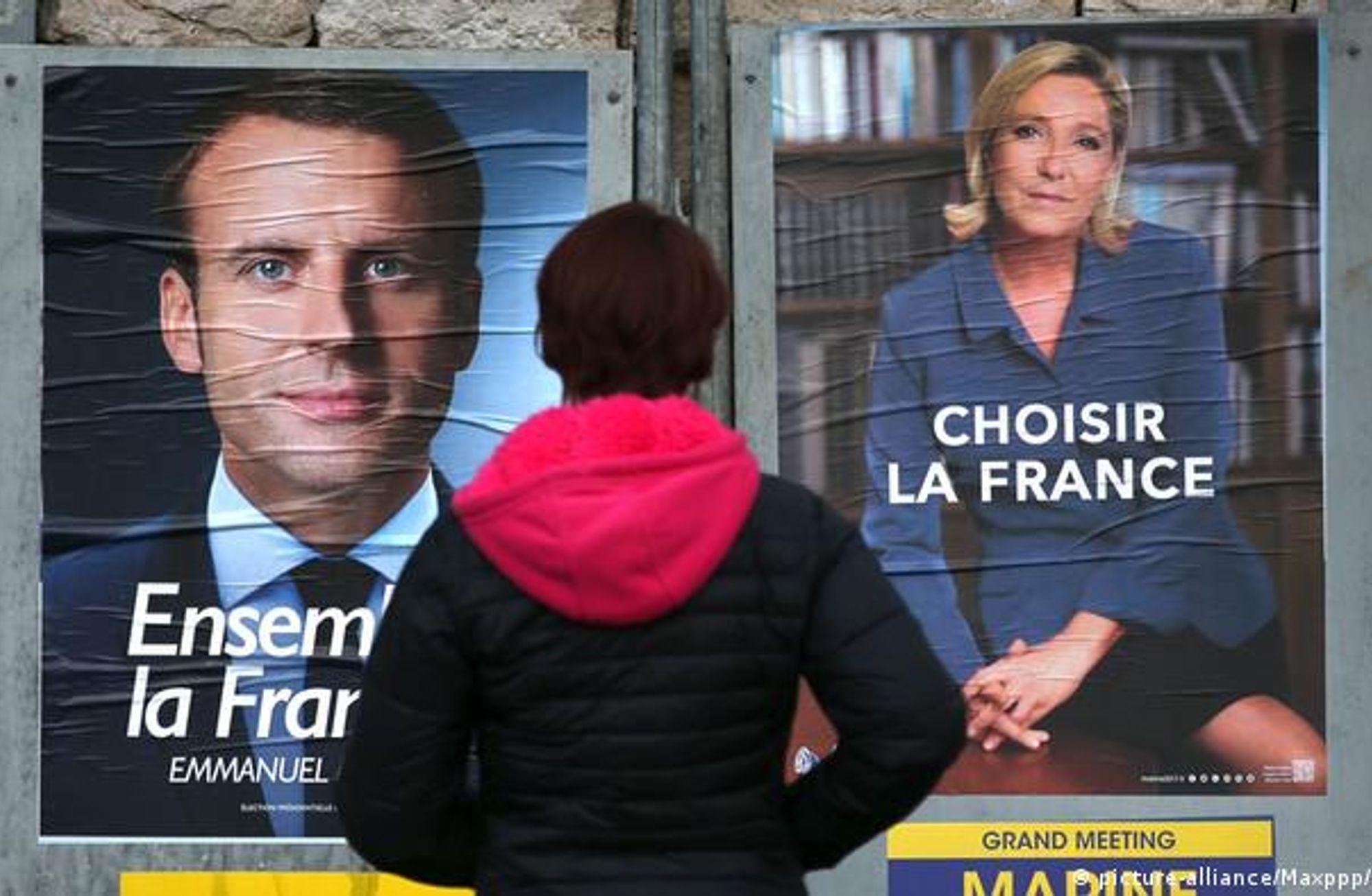 Fransa'da Macron ve Le Pen yarışı