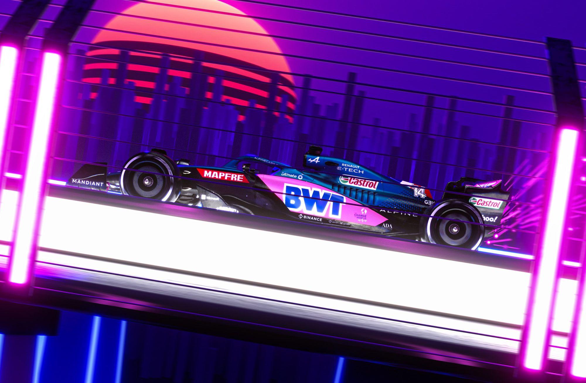 Mercedes, McLaren, Alpine