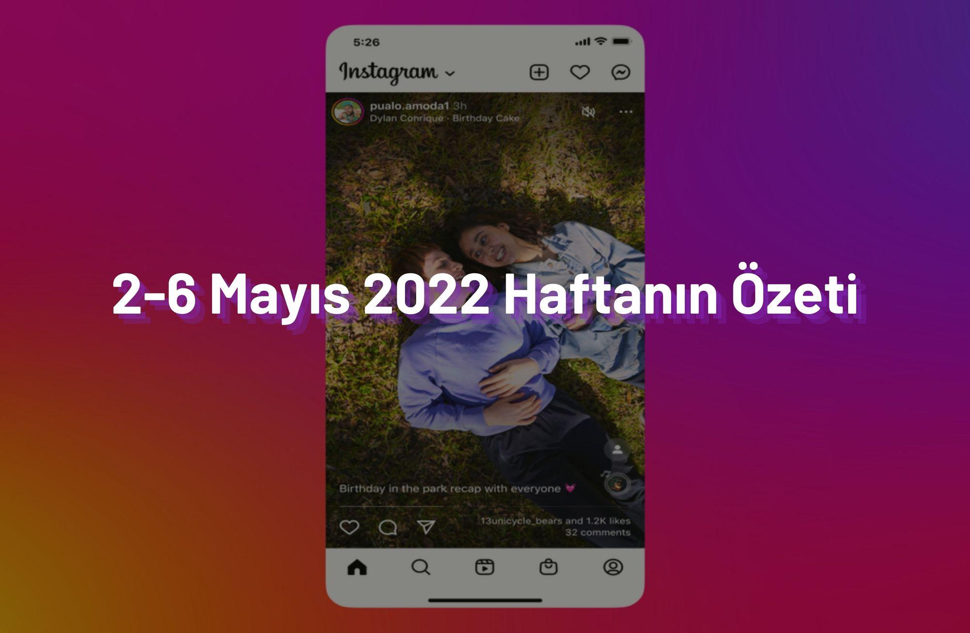 2-6 Mayıs 2022 Haftanın Öne Çıkan Haberleri