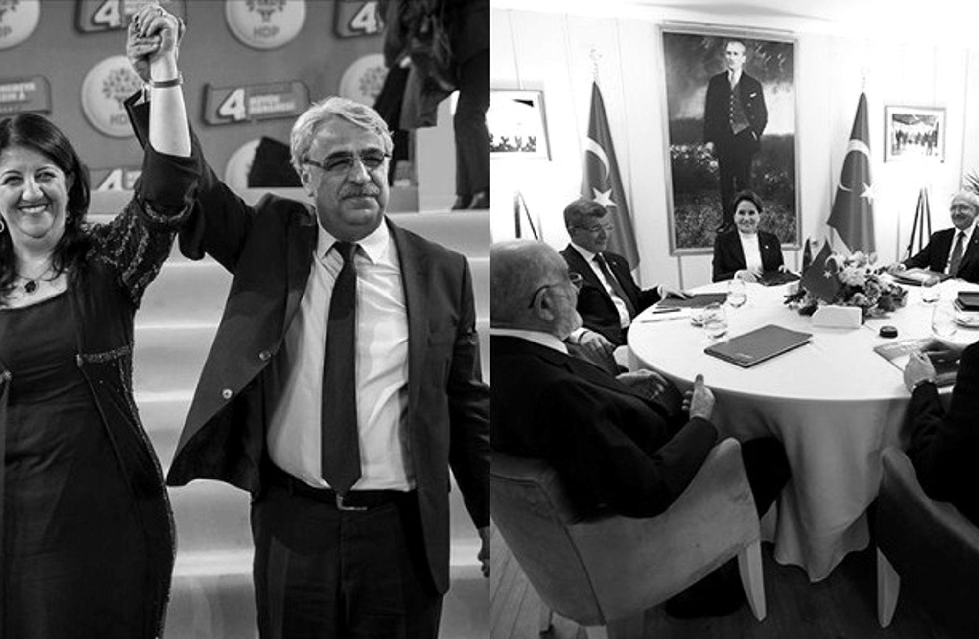 Altılı masaya ve HDP'ye düşenler
