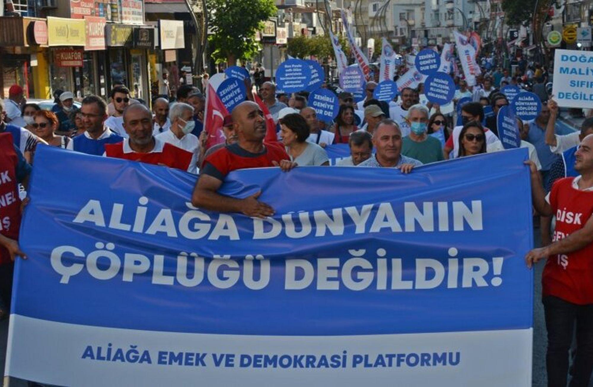 Asbestli gemiyi durdurmak için son 20 gün