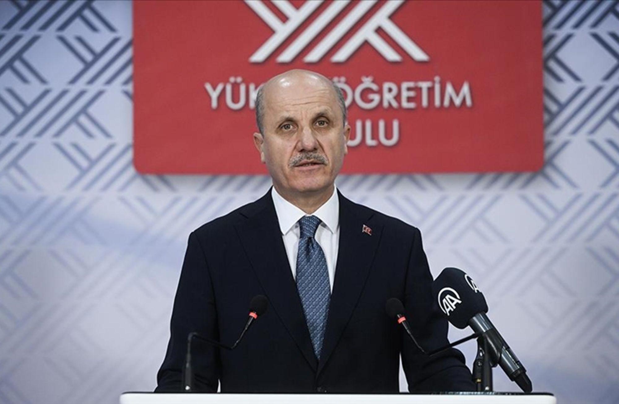 🔔 YÖK Başkanı’ndan üniversitelerle ilgili açıklamalar