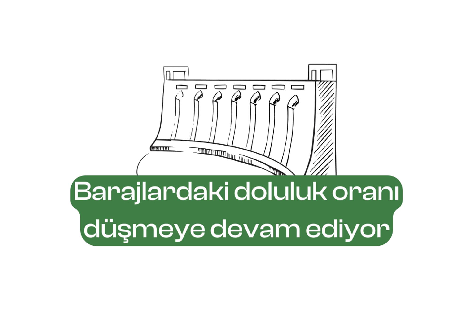 Barajlardaki doluluk oranı düşmeye devam ediyor