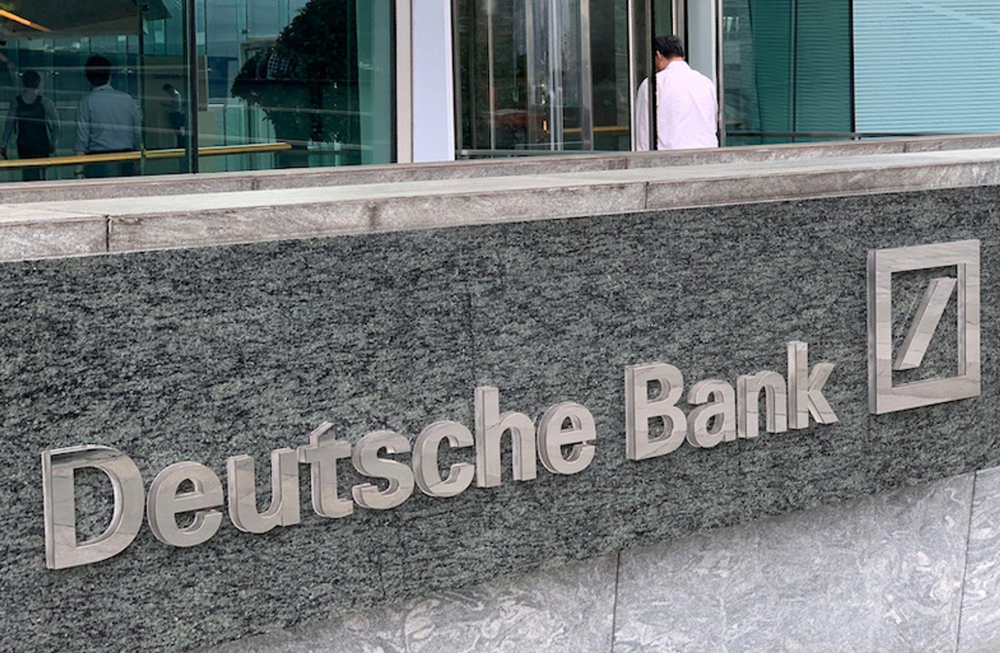 Beşinci çinko: Deutsche Bank