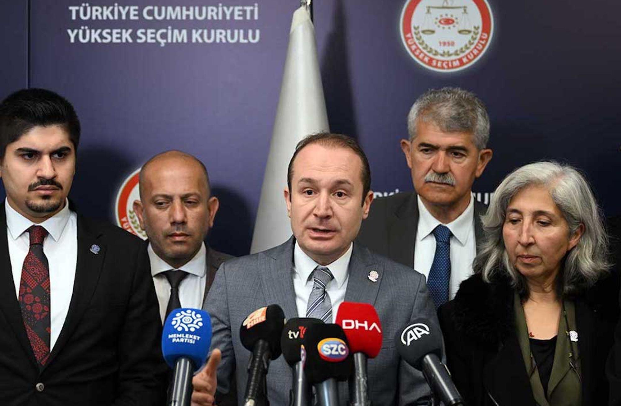 🔔 Memleket Partisi’nden Erdoğan’ın adaylığına itiraz