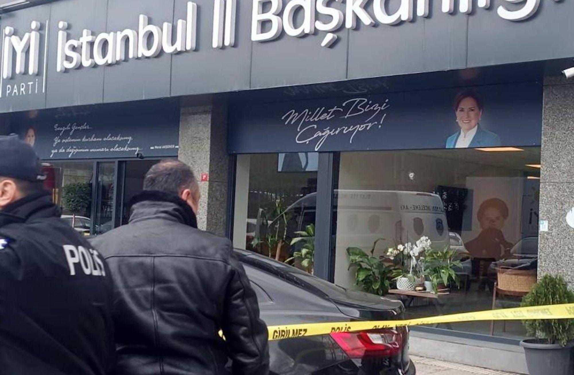 İYİ Parti'ye saldırı: Şüpheli serbest kaldı